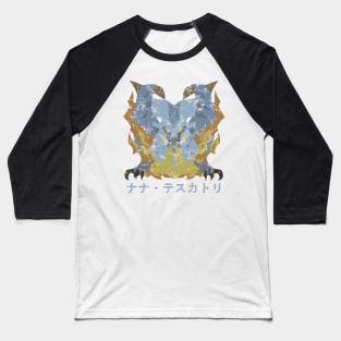 Monster Hunter World Lunastra Kanji Icon Baseball T-Shirt